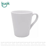 taza para sublimar, colormake, cerámica, taza blanca, 12 oz, taza cónica